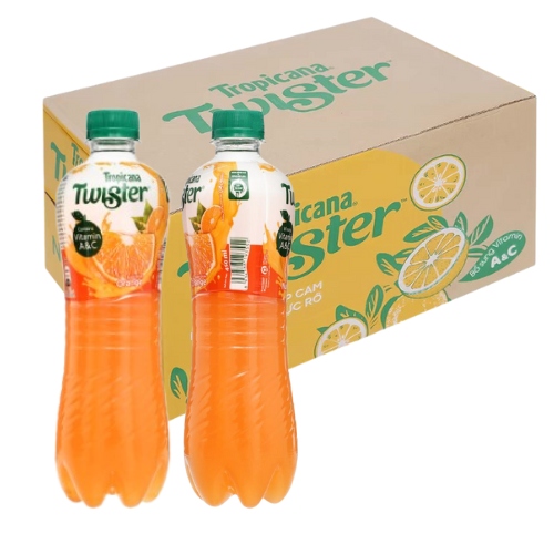 Thùng nước cam ép Twister Tropicana 450ml 24 chai