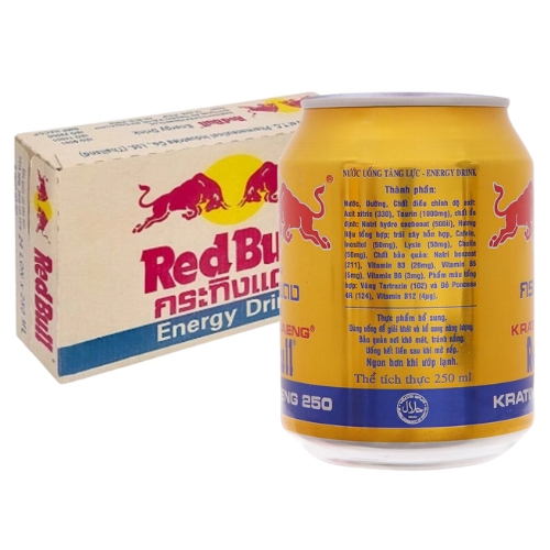 Thùng nước tăng lực Redbull 250ml 24 lon