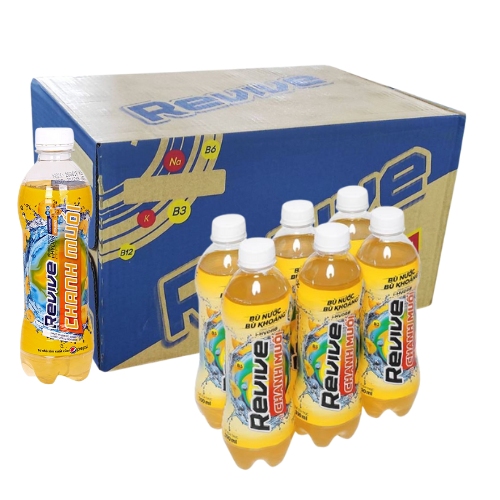 Thùng revive chanh muối 500ml 24 chai