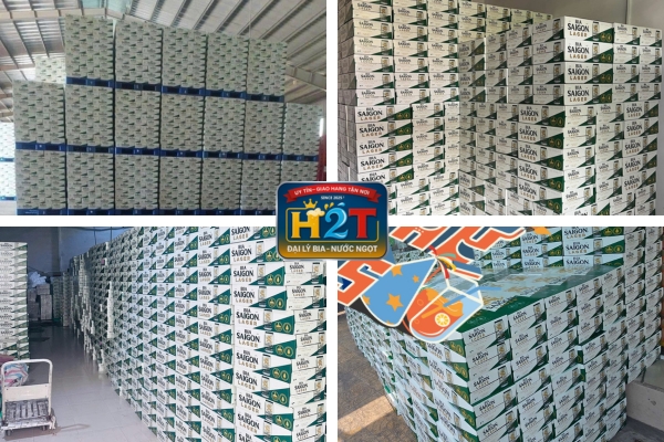 Đại lý bia sài gòn H2T - Cung cấp bia sài gòn giá tốt nhất