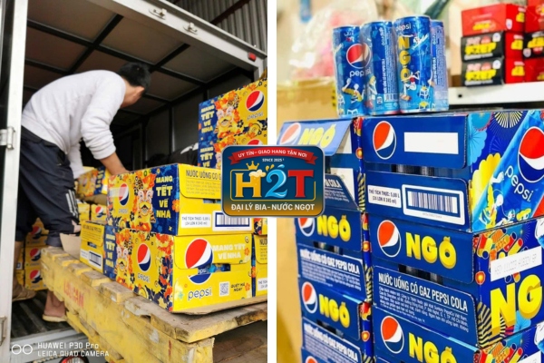 Giới thiệu đại lý nước ngọt Pepsi của H2T