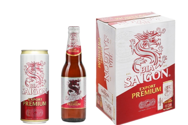 Bia Sài Gòn Export (Bia đỏ).