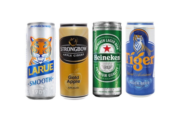 Các loại bia của công ty Heineken