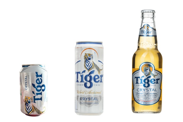 Bia Tiger Crystal (Tiger bạc)