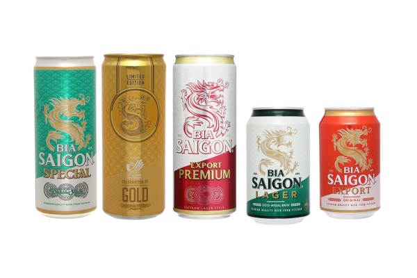 Các sản phẩm của bia sài gòn