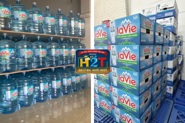 Ưu điểm khi mua nước Lavie tại đại lý H2T