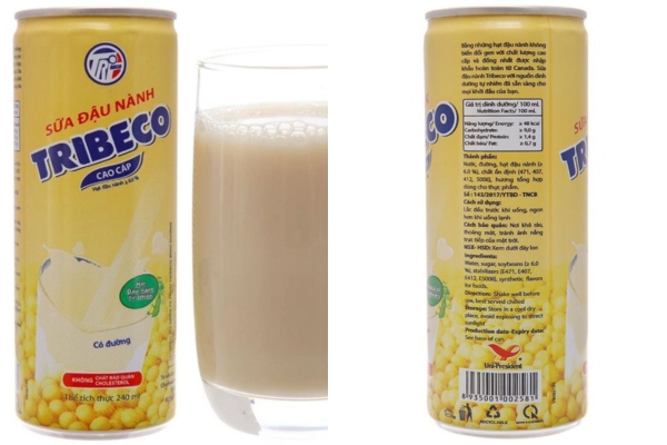 Sữa đậu nành tribeco trisoy Sữa đậu nành tribeco trisoy